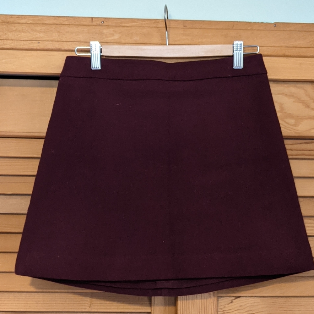 Express classic lined mini skirt